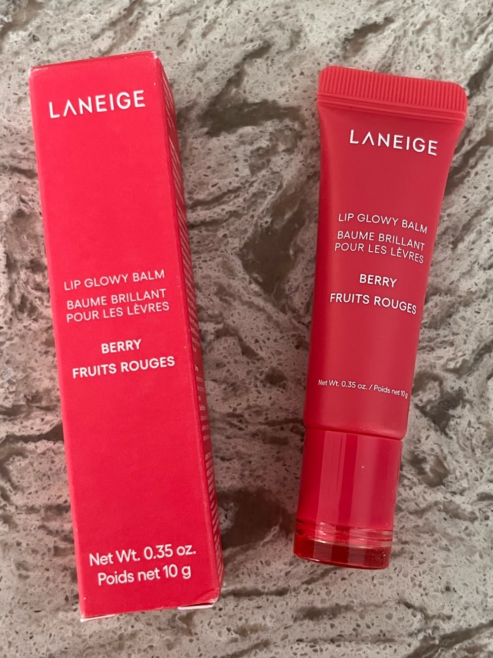 LANEIGE Lip Glowy Balm - Berry (Red)- NWT new in box